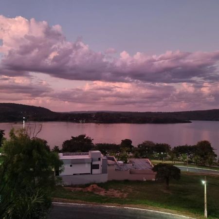 Enseada Nautico Apart Flat I Vista Para O Lago Corumba 카우다스노바스 외부 사진