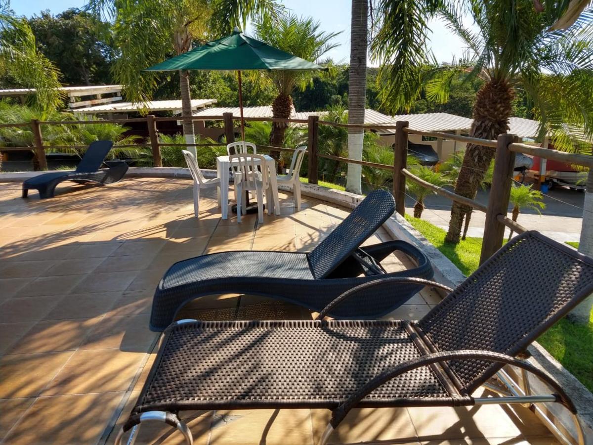 Enseada Nautico Apart Flat I Vista Para O Lago Corumba 카우다스노바스 외부 사진